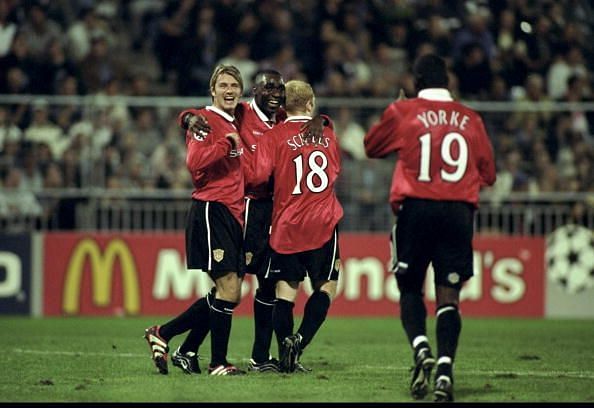 Beckham, Cole, Scholes and Yorke
