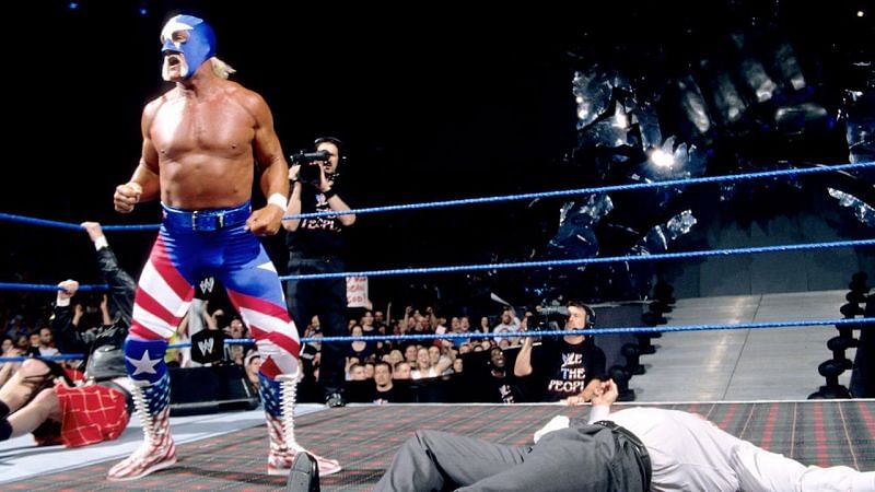 Hulk Hogan was blatantly Mr. America, right down to the theme music.