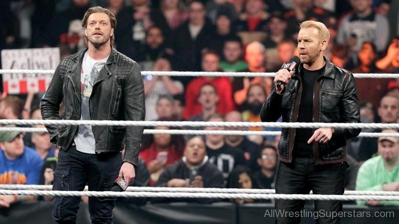 Former WWE World Champions Edge and Christian 