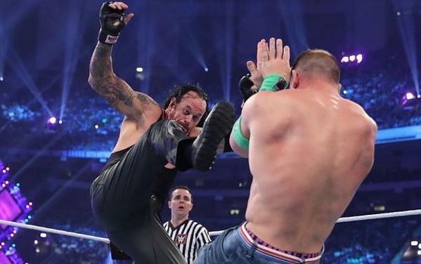 Cena didn&#039;t have a good time at WrestleMania 34