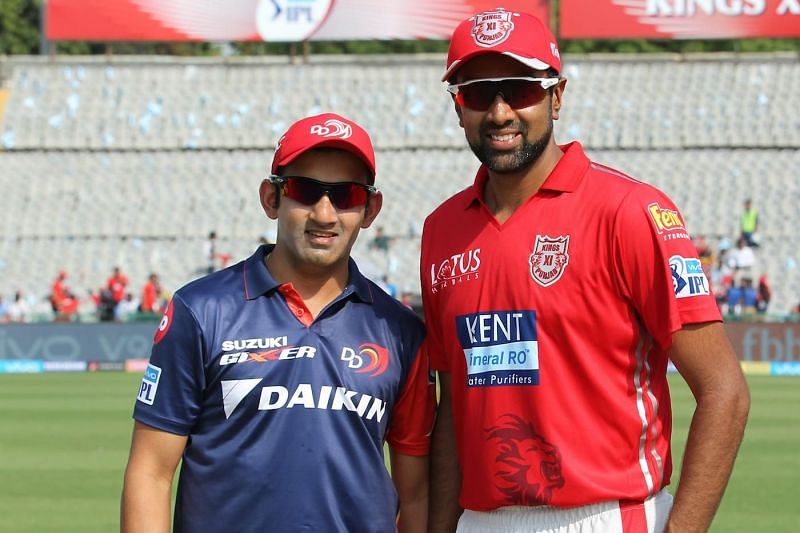 Image result for ashwin and gambhir ipl