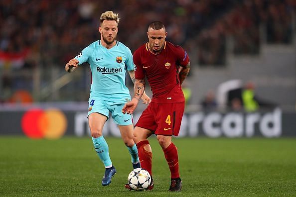 AS Roma v FC Barcelona - UEFA Champions League Quarter Final Second Leg