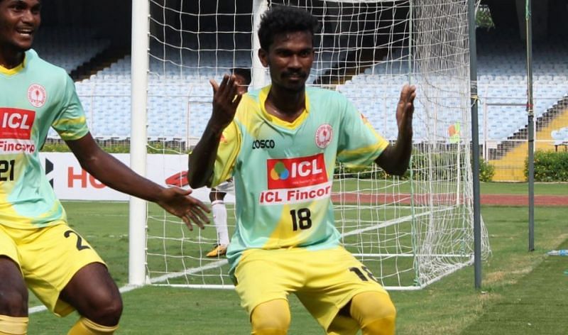 Jithin MS scored the first goal in the Santosh Trophy final against West Bengal