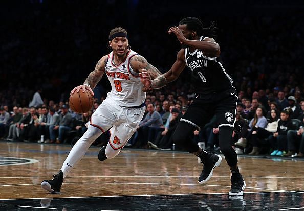 New York Knicks v Brooklyn Nets