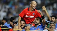 The Indian team won their second 50-overs World Cup under the tutelage of Kirsten