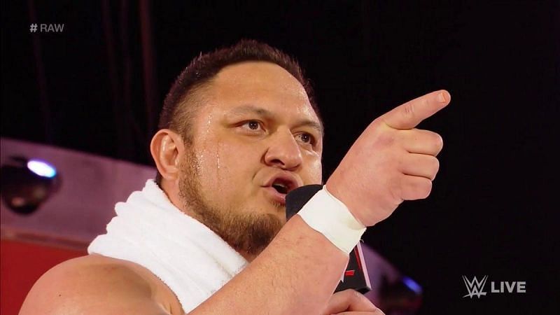 Samoa Joe and a ladder make a pretty deadly combination