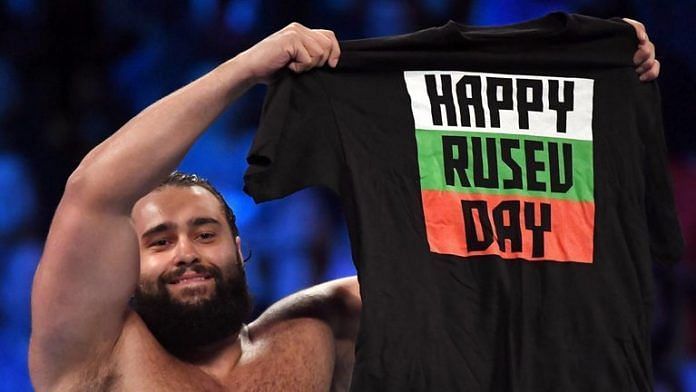 This article has gone live on Rusev Day!