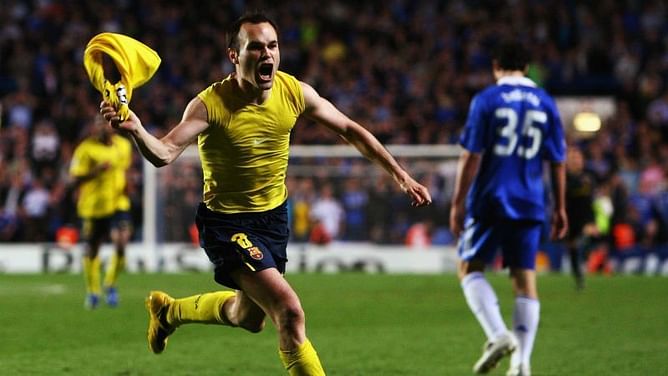 Top 4 Andres Iniesta Moments in Barcelona Jersey