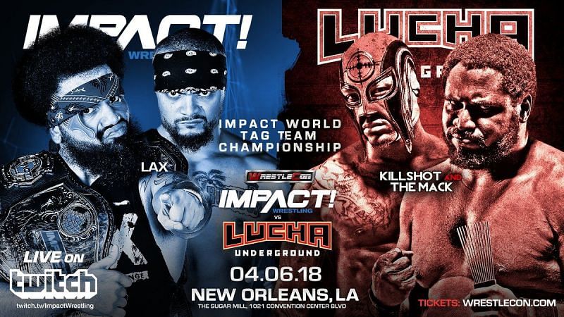 Can LAX defend their World Tag Titles against he challengers from Lucha Underground