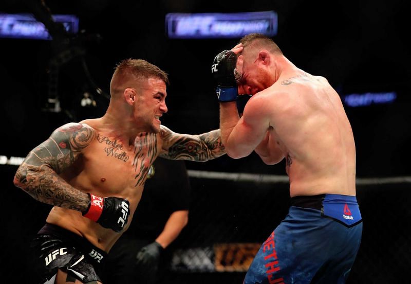 Dustin Poirier took a big win over Justin Gaethje last night