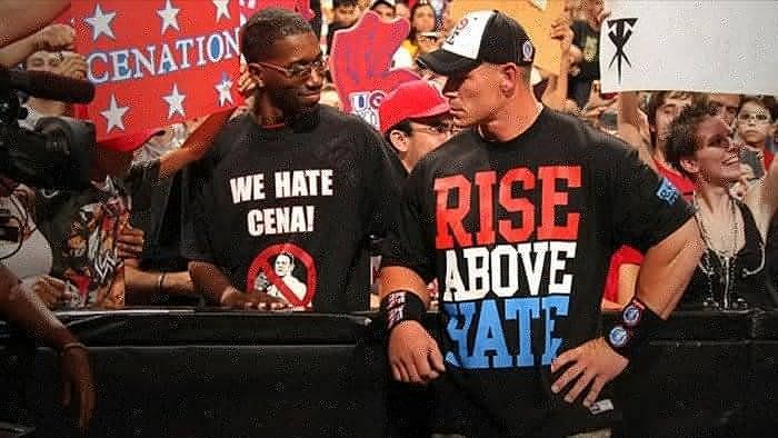 Image result for john cena in the crowd