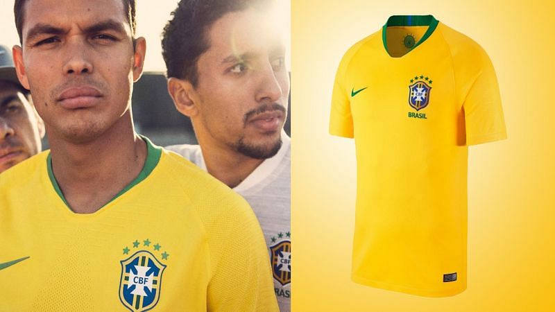 Brazil's World Cup 2018 kit brings back colours worn by 1970 champions