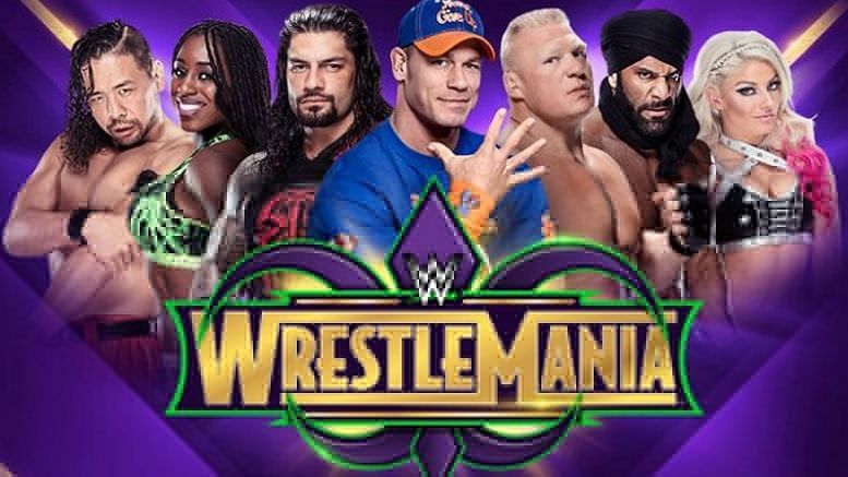 two wrestlemania 34 matches made official raw video