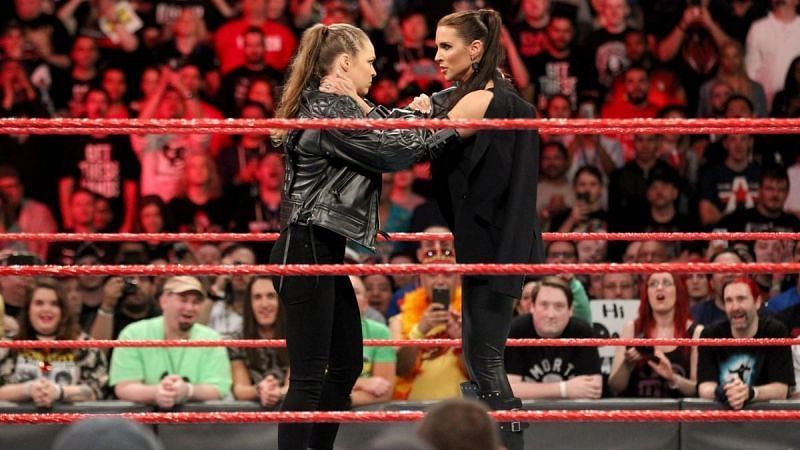 Ronda Rousey Stephanie McMahon