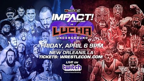 All of the results from Impact Wrestling vs Lucha Underground