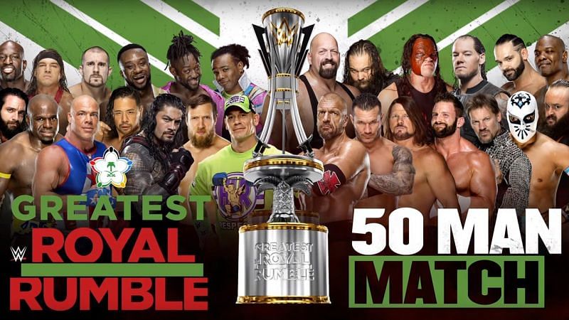 Image result for wwe greatest royal rumble entrants