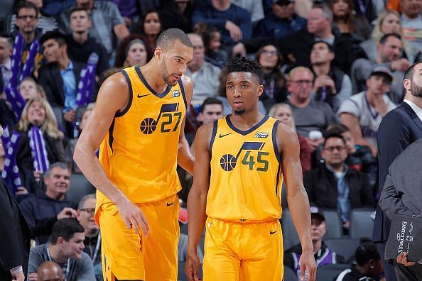 Rudy Gobert and Donovan Mitchell have combined to bring success to Utah Jazz