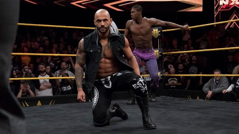 Ricochet making his Debut as Adam Cole asks, 