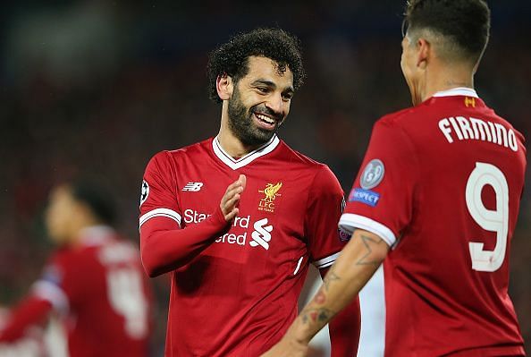 Mo Salah and Roberto Firmino combined to put Liverpool in-charge of the semifinal