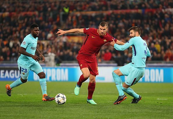 AS Roma v FC Barcelona - UEFA Champions League Quarter Final Leg Two