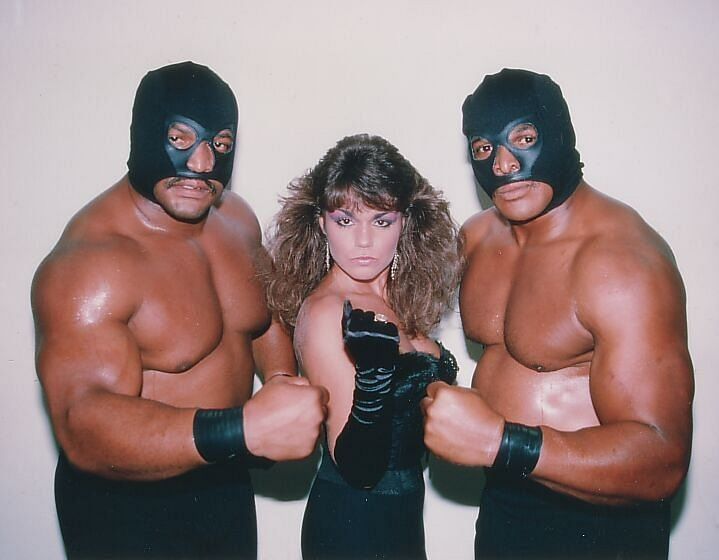 Doom were Ron Simmons and Butch Reed, managed by Woman (Nancy Benoit)
