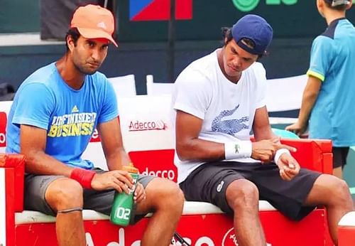 Yuki Bhambri and Somdev Devvarman