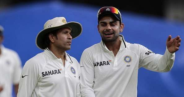 Virat Kohli idolises Sachin Tendulkar as the man who inspired him to play Cricket