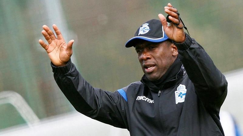 Deportivo manager Clarence Seedorf had a tough task at hand to keep his side up