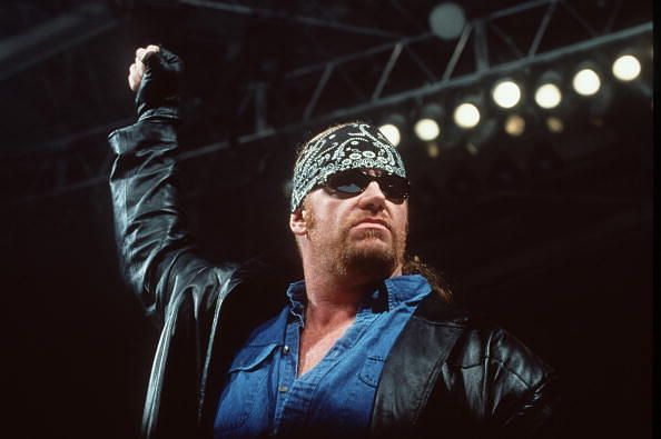 World Wrestling Federation&#039;s Wrestler Undertaker Poses June 2000 In Los Angeles Ca