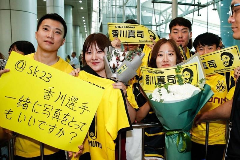 Borussia Dortmund have already tied-up with Chinese Super League club Shandong Luneng.