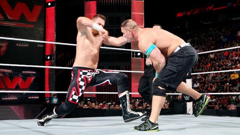 Sami Zayn put up a great match with John Cena