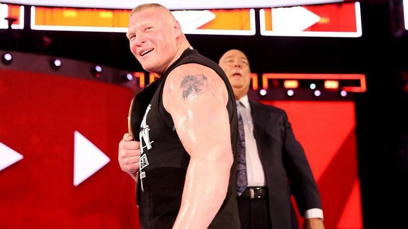 Was April 2. 2018 the last time we see Brock Lesnar on Monday Night Raw?