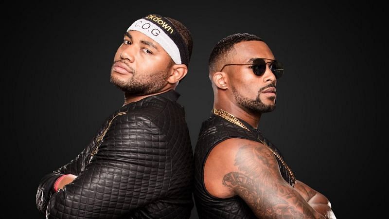 The Street Profits ring attire represents a mix of athletic function and high fashion.