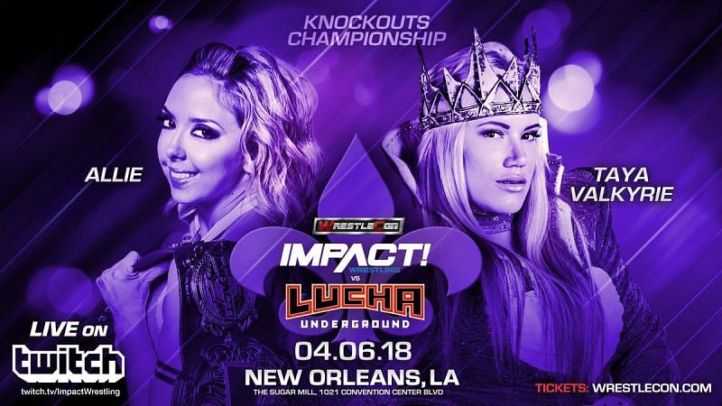 Can Allie defend her title against Taya Valkyrie?