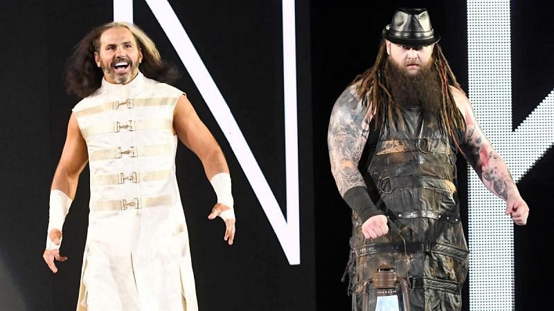 Bray Wyatt and Matt Hardy entering on Raw