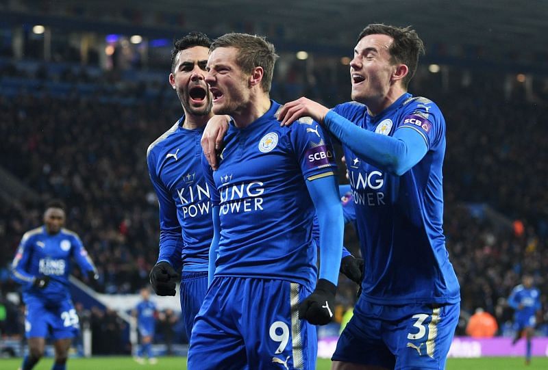 Jamie Vardy has been on fire for the Foxes of late