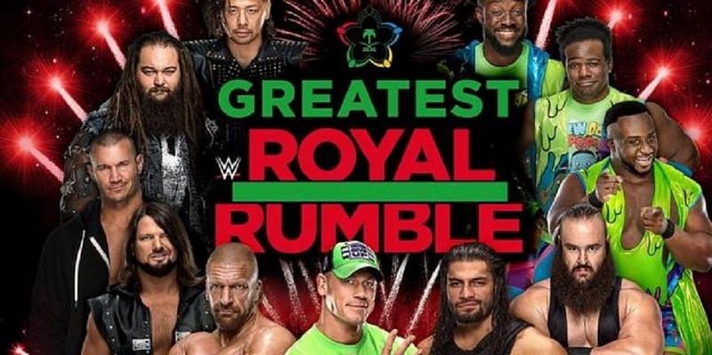 The WWE Greatest Royal Rumble will take place on Friday, April 27, 2018