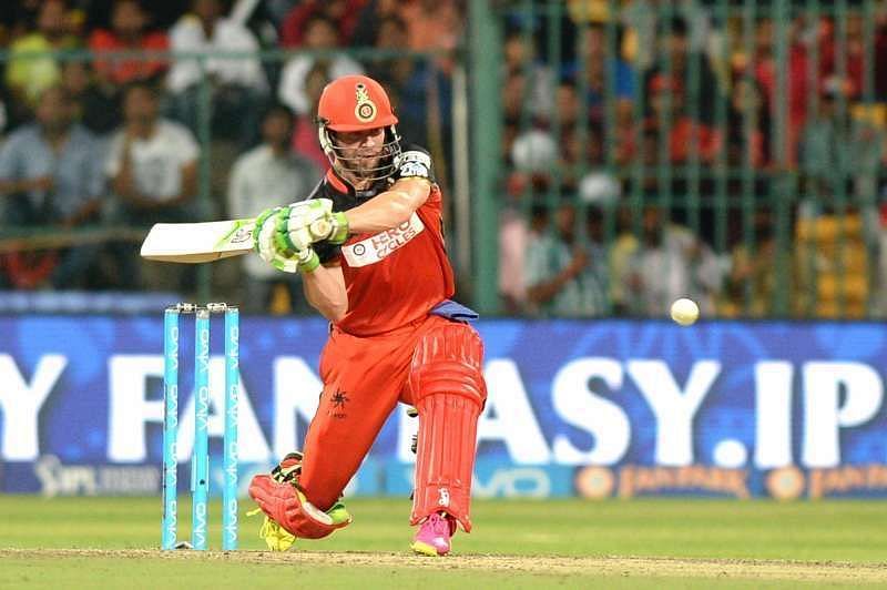 ABD&#039;s 111 metre long sixer is the longest this season thus far