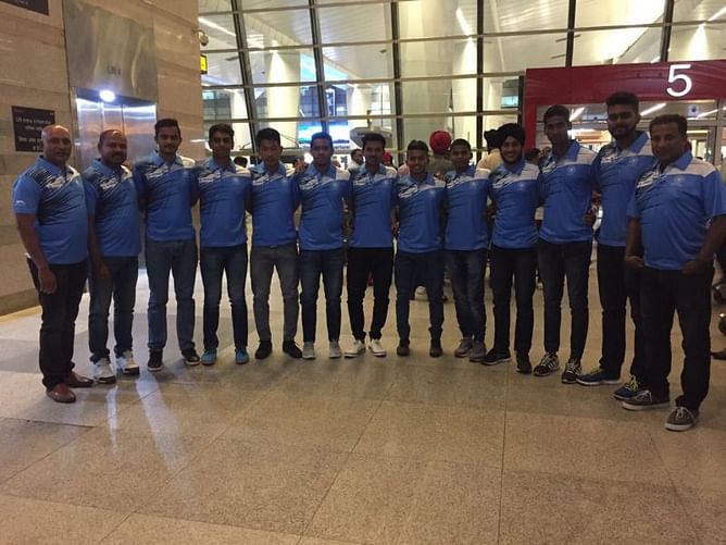 Upbeat Junior Indian Men and Women’s Hockey Teams leave for Youth Olympic Games Qualifiers