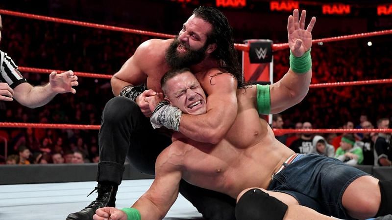 Elias has a win over Cena.