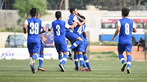 Bengaluru FC 'B' earned a narrow win against Mohammedan Sporting. (Photo: Bengaluru FC)