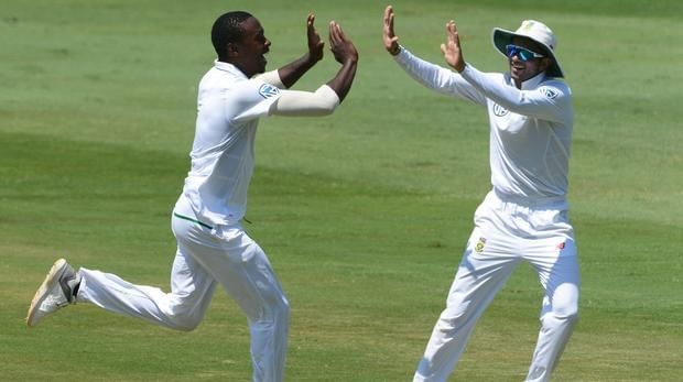 Image result for Rabada and Maharaj