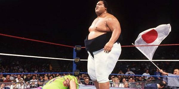 Yokozuna prepares to become the first man to claim a WrestleMania main event in the Royal Rumble match.