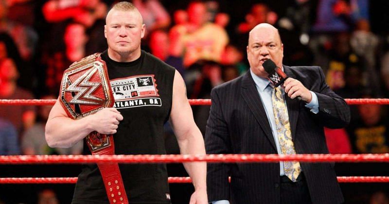 lesnar and heyman