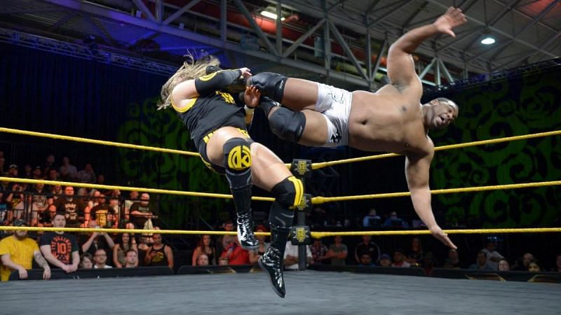 Keith Lee vs Kassius Ohno at WWE Axxess 