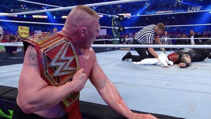 Did Brock Lesnar perform a shoot finish on Roman Reigns?