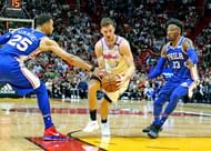 The 76ers will face Miami Heat in the first round of the Playoffs