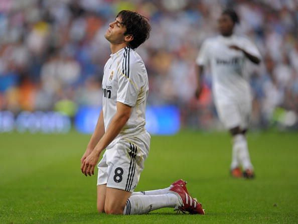 The move to Real Madrid was the beginning of the end for Kaka's career
