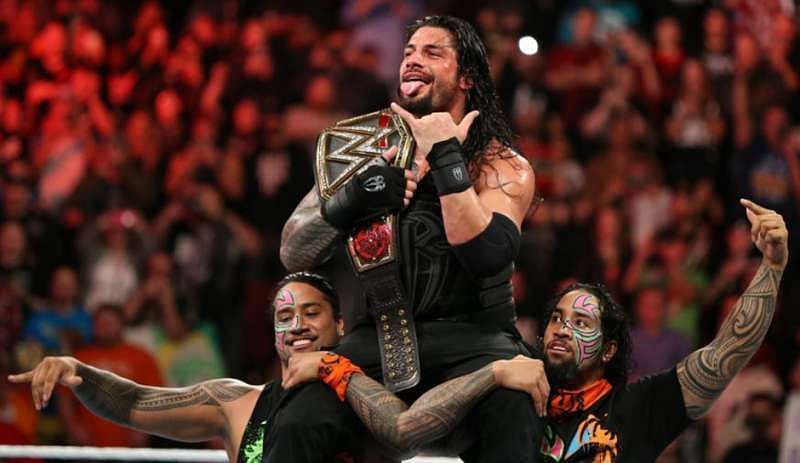 Roman Reigns and the Usos