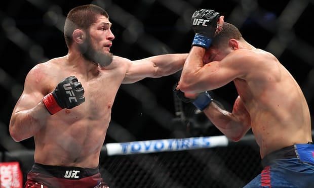 Khabib's fight with Al Iaquinta was largely one-sided